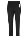 Alexander Mcqueen Skull Pants In Black
