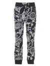 VERSACE JEANS COUTURE COTTON PRINTED PANTS,7ab4c67a-a7ee-6c72-5702-248808274182