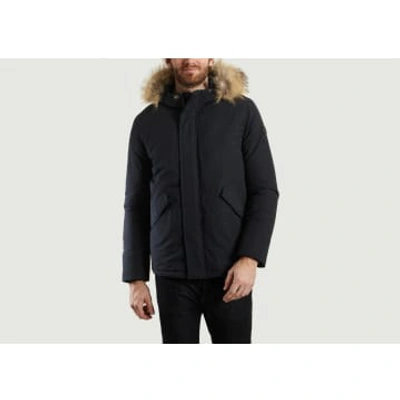 Just Over The Top Navy Blue Windsor Parka