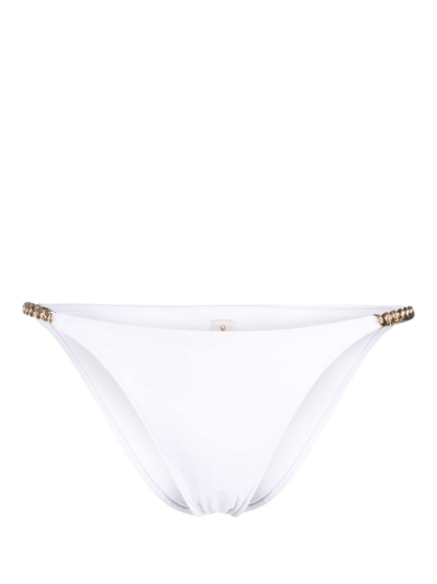 Agent Provocateur Trixy Bikini Bottoms In White