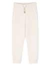 MICHAEL KORS MONOGRAM-PATTERN TERRY-CLOTH JOGGING BOTTOMS