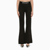 PALM ANGELS PALM ANGELS FLARED TROUSERS WITH SEQUINS