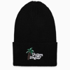 PALM ANGELS PALM ANGELS KNITTED HAT WITH LOGO