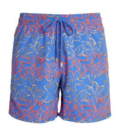 Vilebrequin Drawstring Swim Shorts In Blue