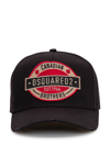DSQUARED2 BASEBALL CAP WITH PATCH