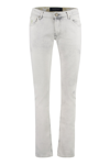 Hand Picked Orvieto Distressed Jeans In Grey