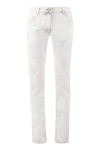 Hand Picked Orvieto Distressed Jeans In Grey