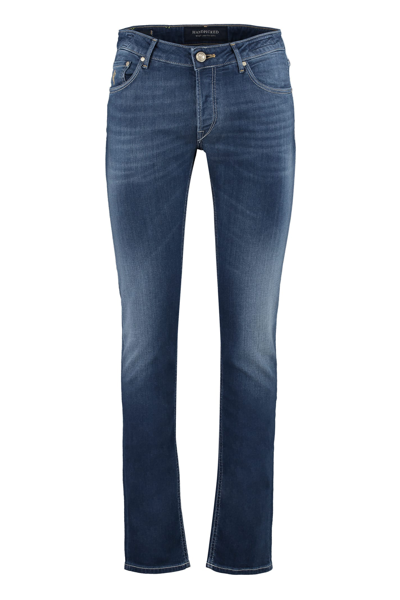 Hand Picked Orvieto Slim Fit Jeans In Denim