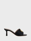 Bally Geha 65mm Logo-plaque Leather Mules In Black