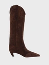 Khaite Dallas Knee High Boot In Coffee