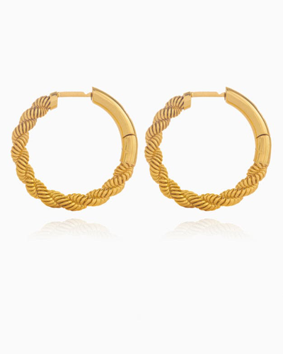 Federica Tosi Earring Round Grace Gold