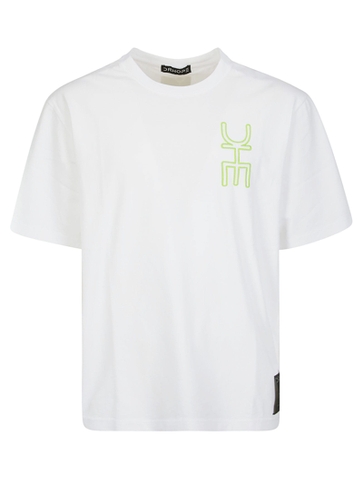 Drhope Logo-embroidered Cotton T-shirt In White