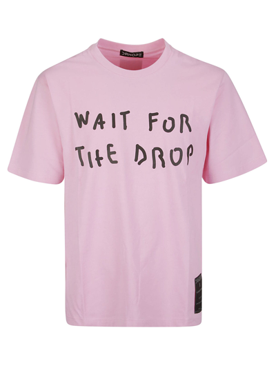 Drhope Graphic-print Cotton T-shirt In Pink