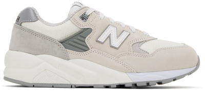 Comme Des Garçons Homme Deux X New Balance 57/40绒面革运动鞋 In White