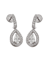 Heritage Fred Of Paris Fred Of Paris 18k 1.62 Ct. Tw. Diamond Lovelight Drop Earrings (authentic Pre- Owned)