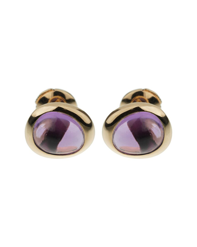 Heritage Fred Of Paris Fred Of Paris 18k Amethyst Studs (authentic )