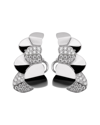 HERITAGE FRED OF PARIS FRED OF PARIS 18K 0.88 CT. TW. DIAMOND DOUBLE ARC EARRINGS (AUTHENTIC PRE-LOVED)