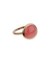 Heritage Fred Of Paris Fred Of Paris 18k 7.00 Ct. Tw. Rhodochrosite Cocktail Ring (authentic Pre- Owned)