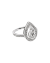 Heritage Fred Of Paris Fred Of Paris Platinum 0.66 Ct. Tw. Diamond Lovelight Ring (authentic Pre- Owned)