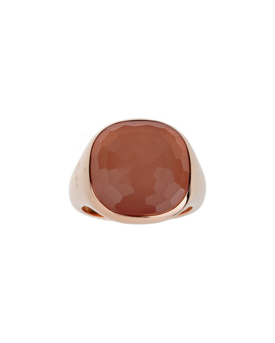 Heritage Pomellato Pomellato 18k Pink Quartz Cocktail Ring (authentic )