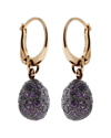 Heritage Pomellato Pomellato 18k & Silver 2.50 Ct. Tw. Amethyst Tabou Drop Earrings (authentic )