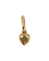 Heritage Pomellato Pomellato 18k 0.30 Ct. Tw. Green Chalcedony Heart Pendant (authentic Pre- Owned)