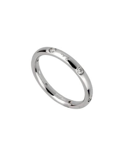 Heritage Pomellato Pomellato 18k 0.18 Ct. Tw. Diamond Eternity Ring (authentic )