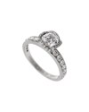 Heritage Fred Of Paris Fred Of Paris Platinum 1.22 Ct. Tw. Diamond Ring (authentic )