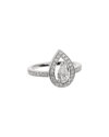 Heritage Fred Of Paris Fred Of Paris Platinum 0.88 Ct. Tw. Diamond Lovelight Ring (authentic Pre- Owned)