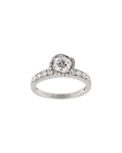 Heritage Fred Of Paris Fred Of Paris Platinum 1.22 Ct. Tw. Diamond Ring (authentic )