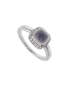 Heritage Fred Of Paris Fred Of Paris 18k 0.15 Ct. Tw. Diamond Sugar Cube Ring (authentic )