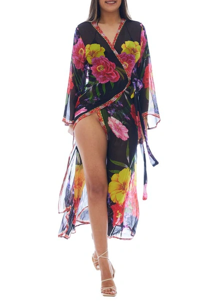 RANEE'S FLORAL DUSTER