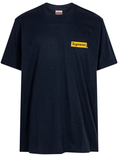 Supreme Body Snatchers "navy" T-shirt In Blue