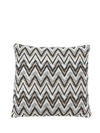 MISSONI ZIGZAG-WOVEN COTTON CUSHION