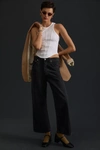 Citizen Of Humanity Citizens Of Humanity Paloma Wide-leg Corduroy Jeans In Black
