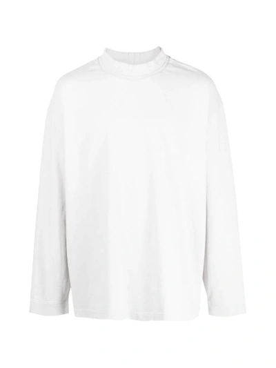 Acne Studios Enick Chain Cotton-jersey Sweatshirt In White