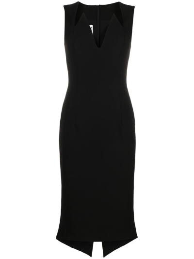 Moschino Black Silk Blend Dress