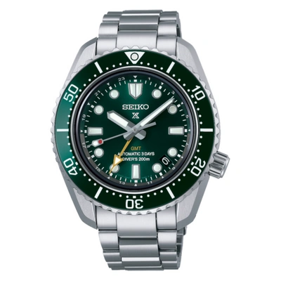 Pre-owned Seiko Prospex Gmt Automatic 3 Days Movement Diver Watch Sbej009 / Spb381j1 Usus