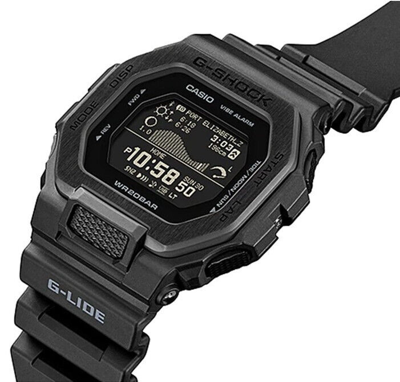 Pre-owned G-shock Casio  Gbx-100ns-1dr 200m Wr Wrist Digital Unisex Watch Bluetooth G-lide