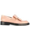 MARNI MARNI OVERSIZED BOW DETAIL LOAFERS - NEUTRALS,MOMSZ01C03LV71912124122