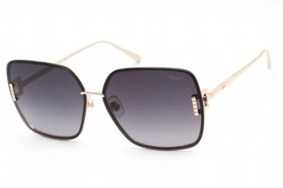 Pre-owned Chopard Schf72m-0300-62 Sunglasses Size 62mm 135mm 13mm Black Men In Grey Gradient