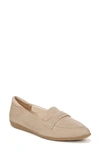 Dr. Scholl's Emilia Loafer In Taupe Fabric