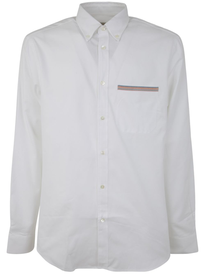 Paul Smith Mens Regular Fit Shirt In White