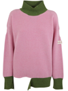 MARNI CREW NECK LONG SLEEVES LOOSE FIT SWEATER,GCMD0317Q1.UFH440