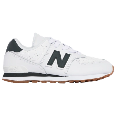 New Balance Kids' Boys  574 In White/grey