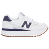 New Balance Womens  574 Stacked In White/violet