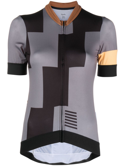 Rapha X Browns Grey Pro Team Training Cycling Jersey Top