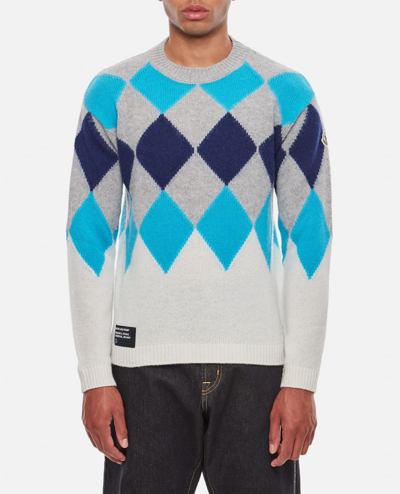 Moncler Genius Wool And Cashmere Jumper In Multicolor