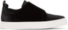 PIERRE HARDY Black Velvet Slider Sneakers