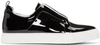 PIERRE HARDY Black Patent Slider Sneakers